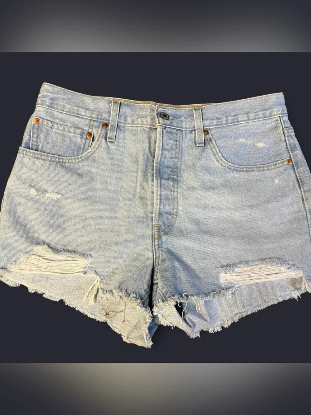 LEVIS 501 Denim Shorts, Size W31